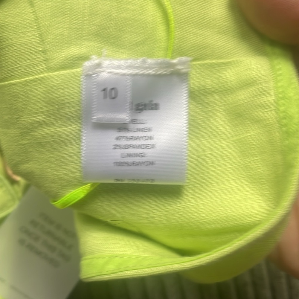 Cult Gaia Mona Top in mantis size 10 - Picture 3 of 4